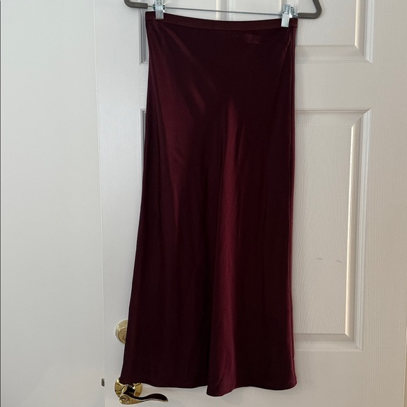 Anine Bing Bar Silk Skirt Size small sample size - Picture 6 of 7